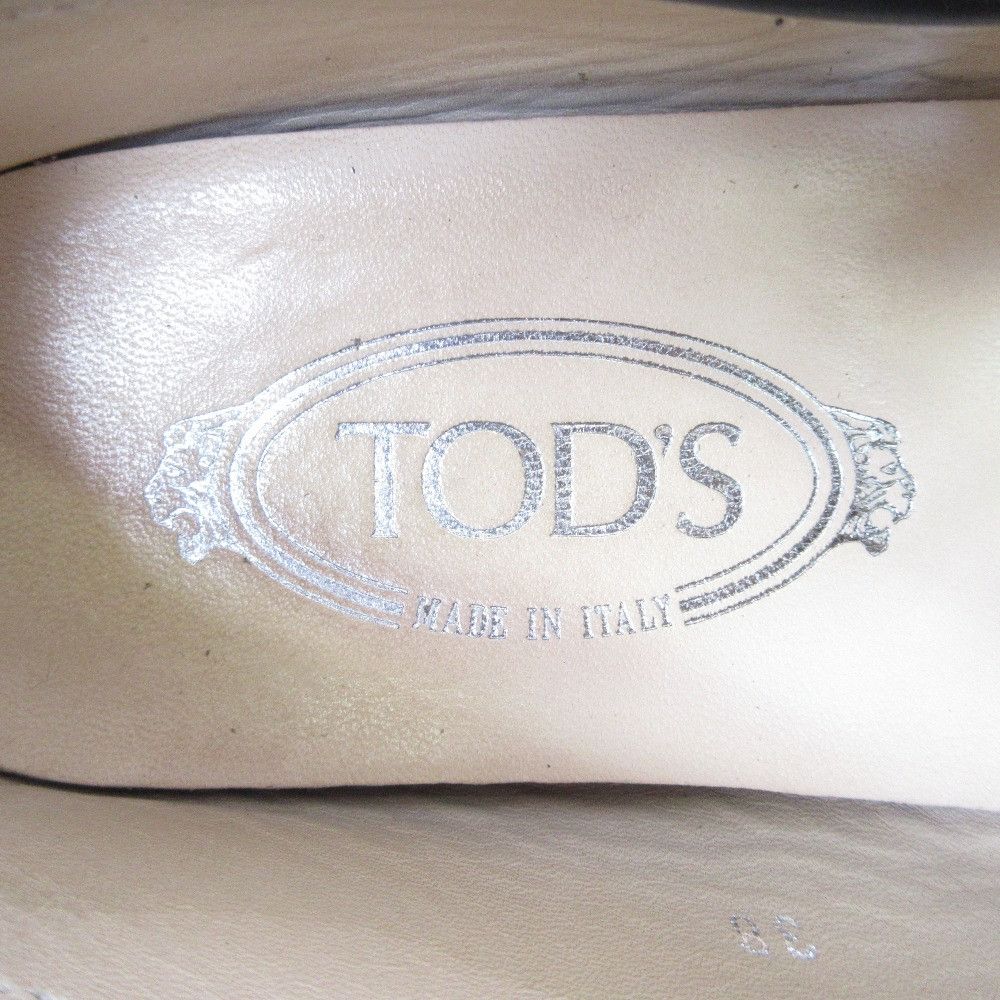 Tod's Tod's Tod's GOMMINI TRONCHETTO FIBBIE Sandals Leather Shoes DUTY FREE for USA Size ONE SIZE - 8 Thumbnail