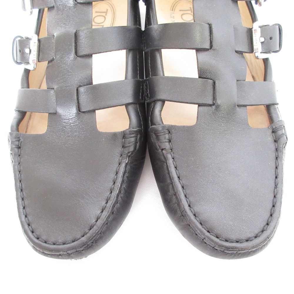 Tod's Tod's Tod's GOMMINI TRONCHETTO FIBBIE Sandals Leather Shoes DUTY FREE for USA Size ONE SIZE - 4 Thumbnail