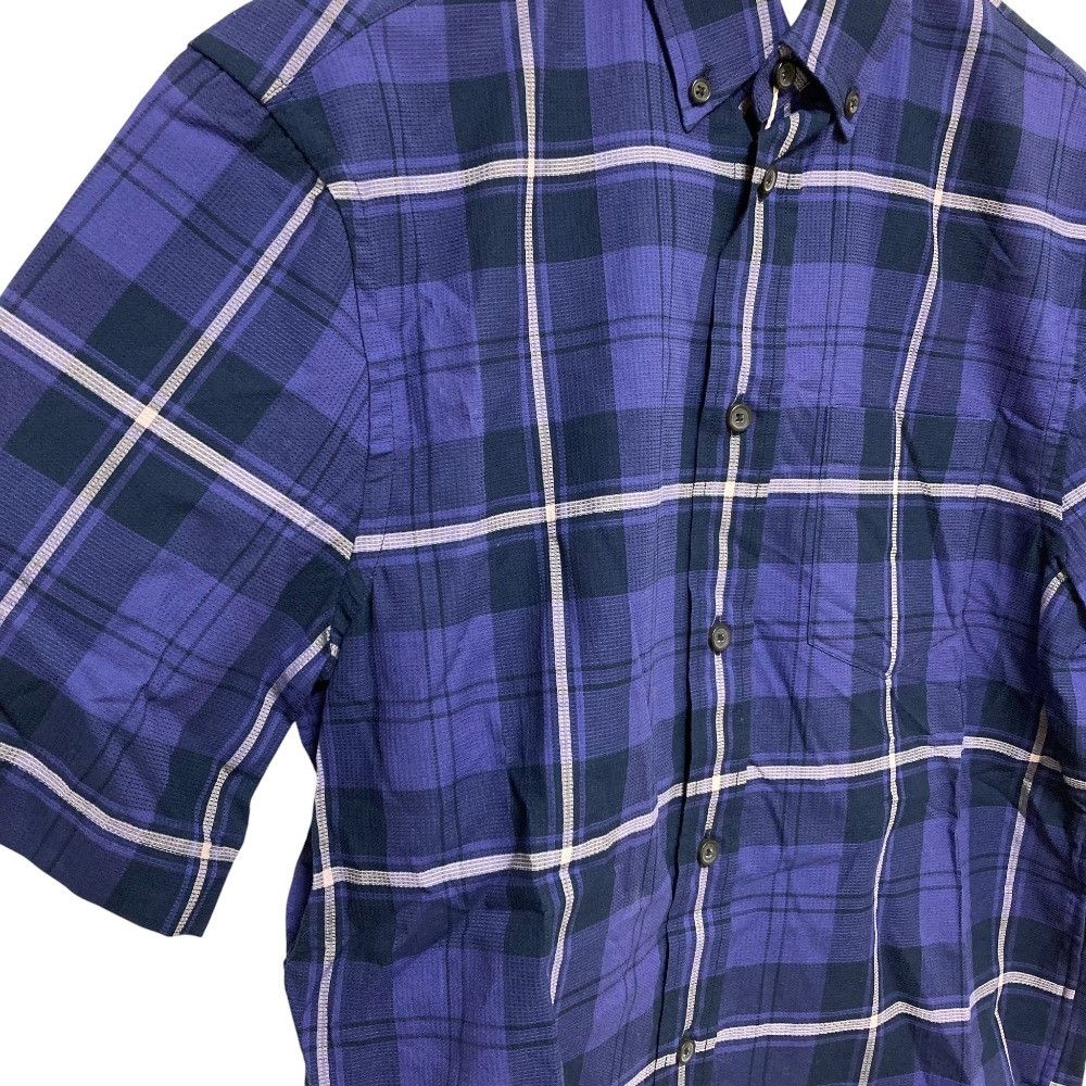 Acne Studios Acne Studios Acne Studios Check Short Sleeve Shirt Cotton Dress Shirt DUTY FREE for USA Size ONE SIZE - 2 Thumbnail