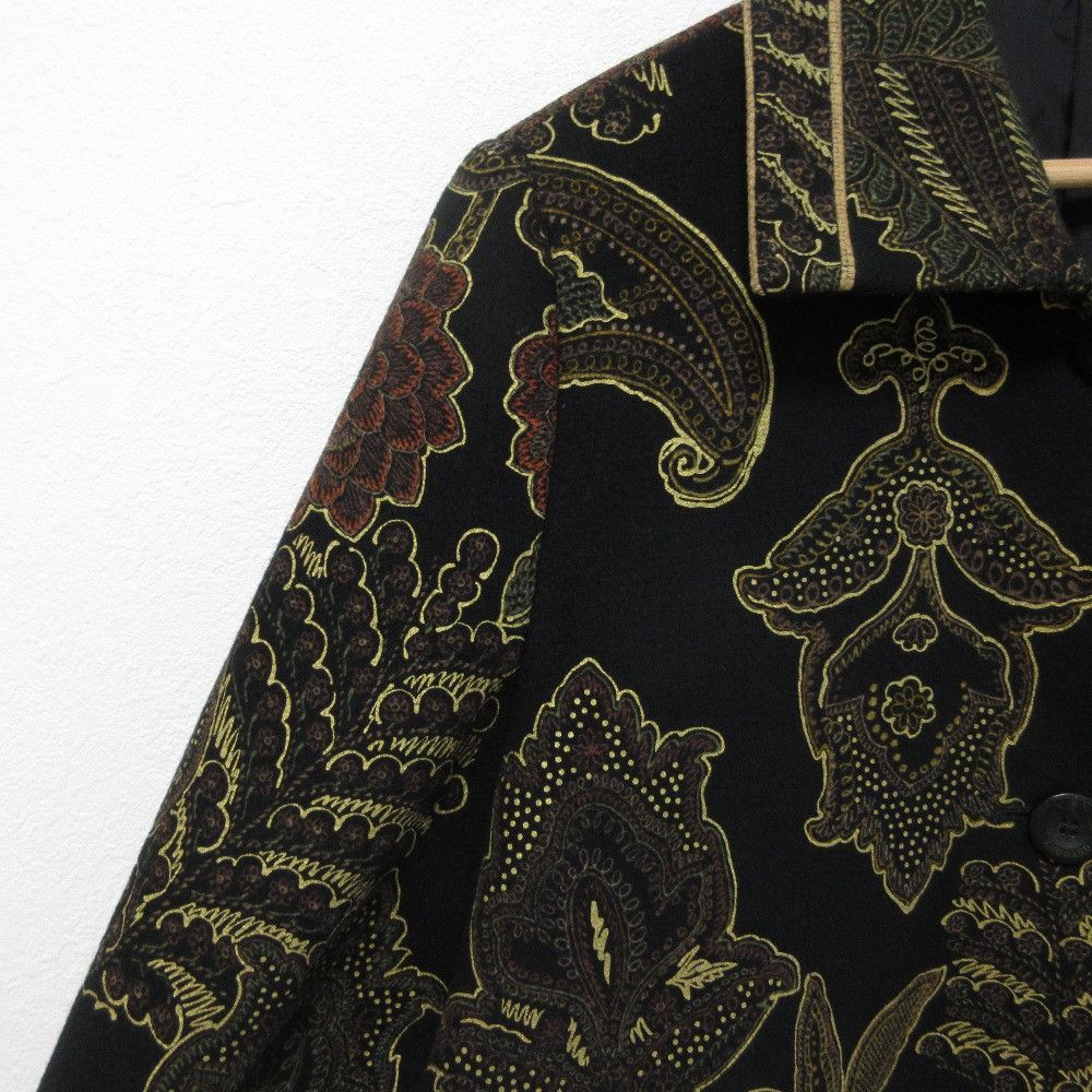 Other Other LEONARD Baroque Paisley Cashmere Blend Coat Others Outerwear DUTY FREE for USA Size ONE SIZE - 5 Thumbnail