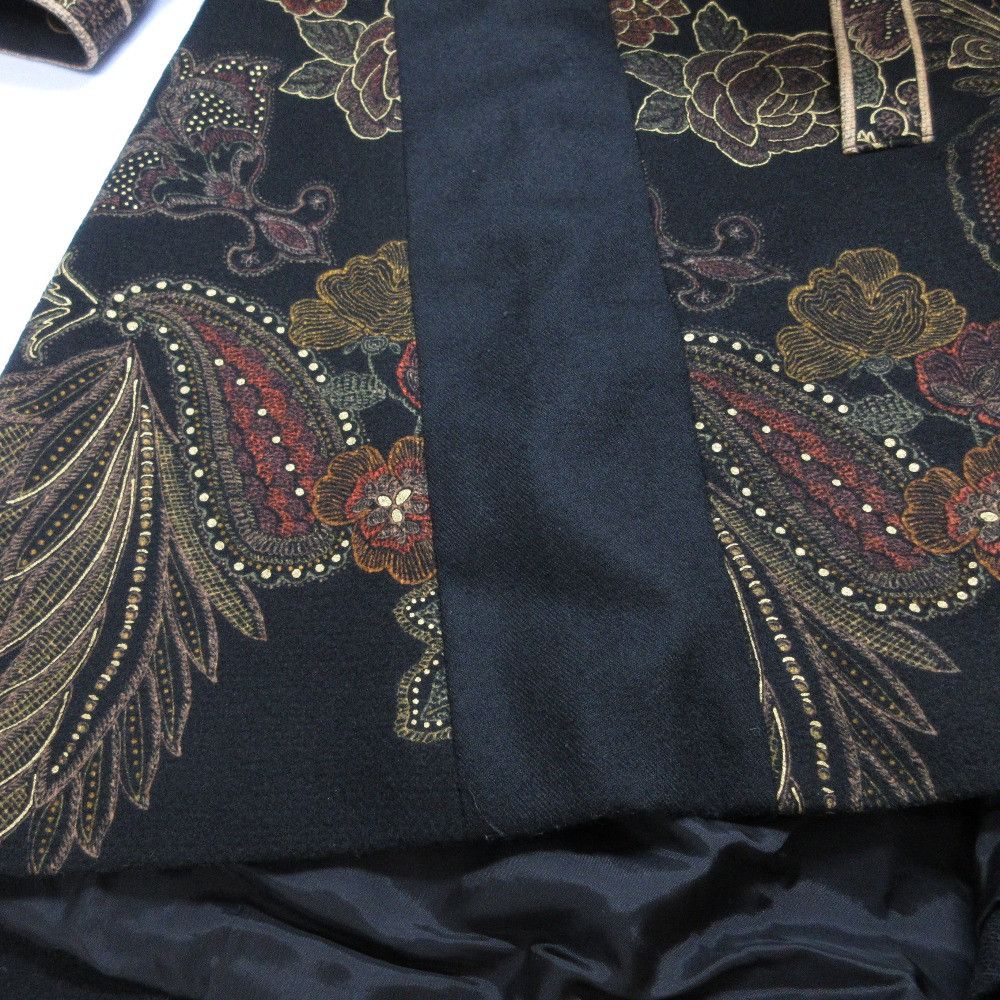 Other Other LEONARD Baroque Paisley Cashmere Blend Coat Others Outerwear DUTY FREE for USA Size ONE SIZE - 6 Thumbnail