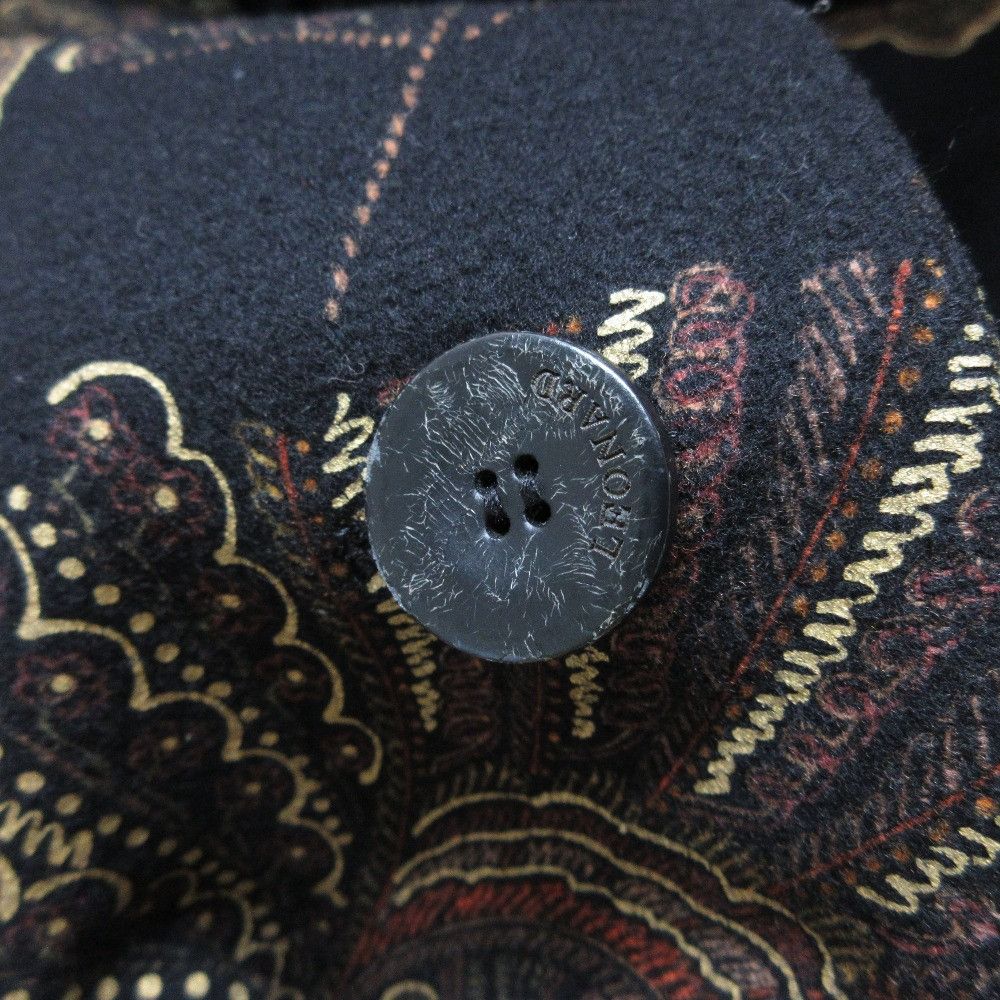 Other Other LEONARD Baroque Paisley Cashmere Blend Coat Others Outerwear DUTY FREE for USA Size ONE SIZE - 10 Thumbnail