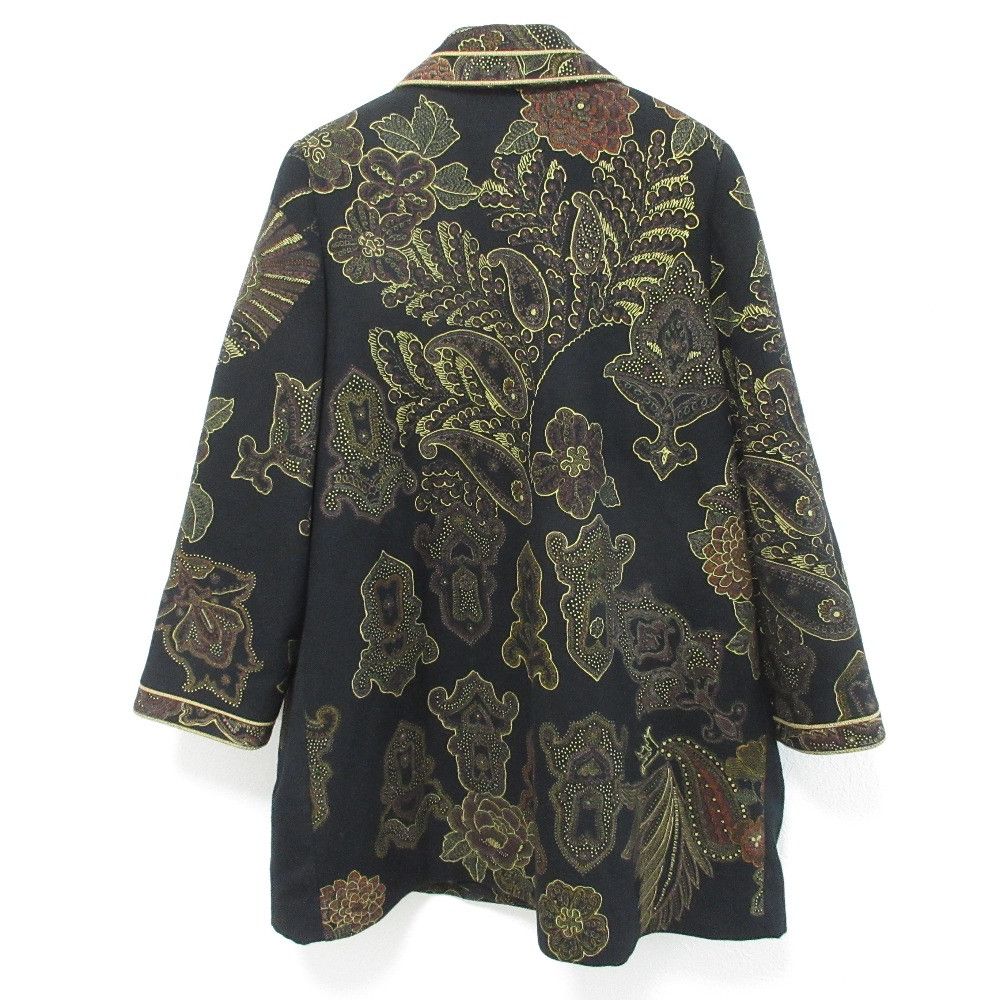 Other Other LEONARD Baroque Paisley Cashmere Blend Coat Others Outerwear DUTY FREE for USA Size ONE SIZE - 2 Thumbnail