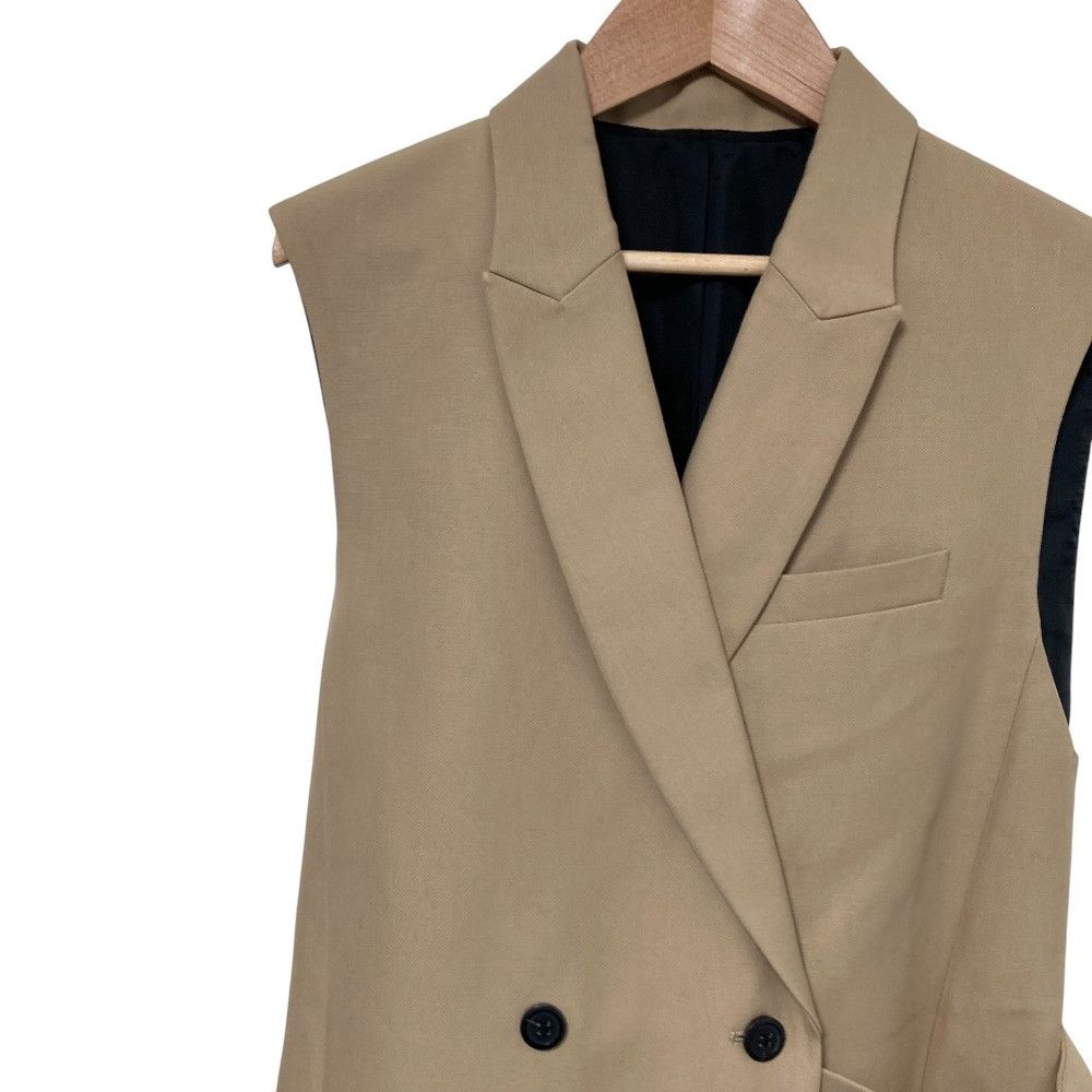Other Other DRESSTERIOR Cotton Double Cloth Long Gilet Cotton Tops DUTY FREE for USA Size ONE SIZE - 3 Thumbnail
