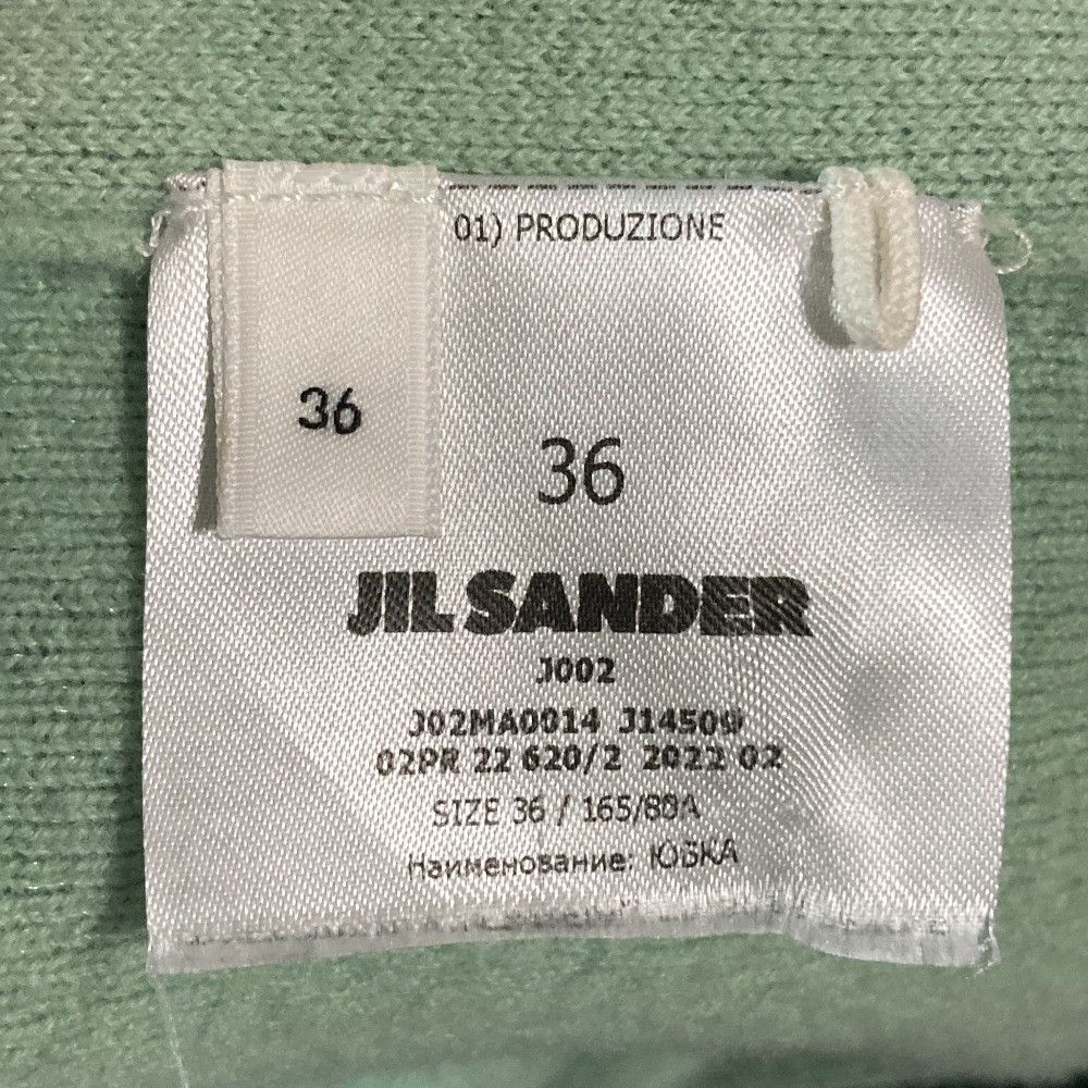 Jil Sander Jil Sander Jil Sander Virgin Wool Cashmere Knit Maxi Skirt Others Skirts J02MA0014 DUTY FREE for USA Size ONE SIZE - 4 Thumbnail