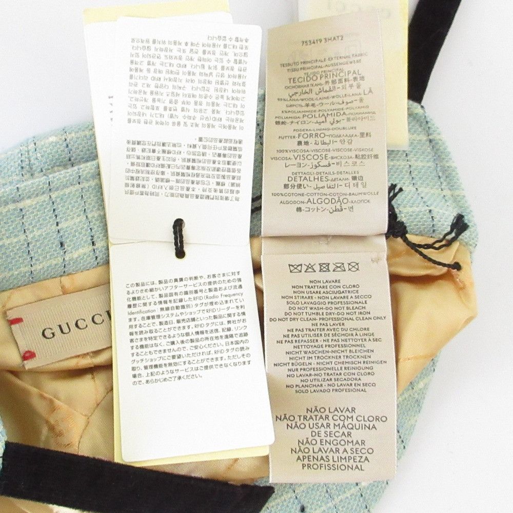 Gucci Gucci Gucci Double G Cap Others Hats 753419 3HAT2 DUTY FREE for USA Size ONE SIZE - 10 Thumbnail