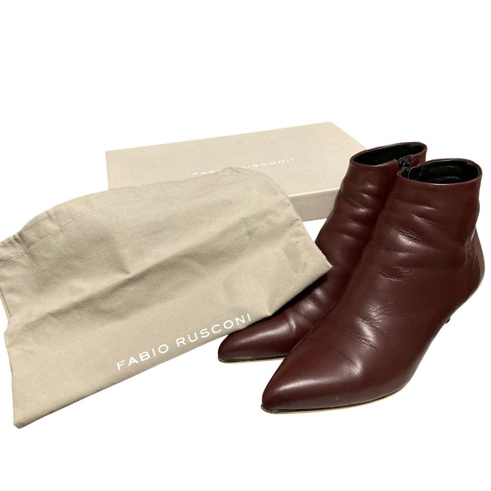 Other Other Fabio Rusconi Leather Short Boots Leather Shoes DUTY FREE for USA Size ONE SIZE - 10 Thumbnail