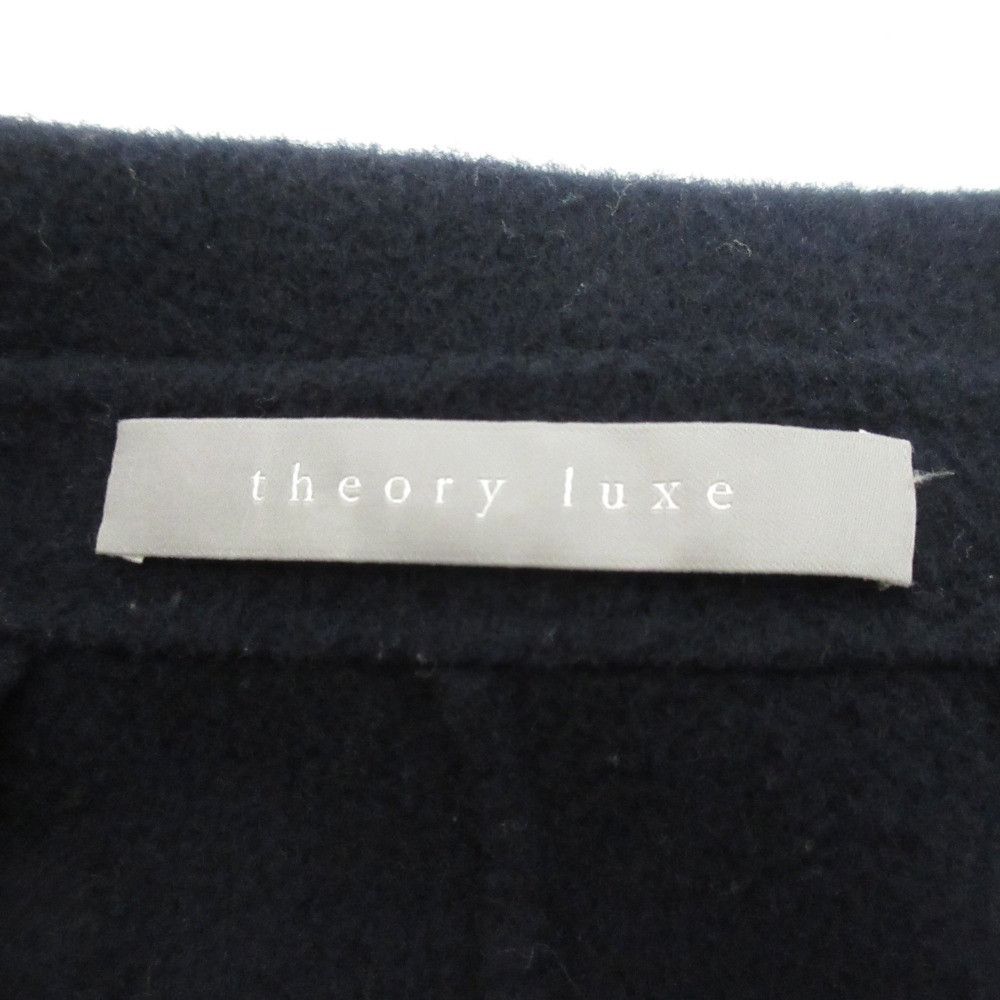 Theory Theory theory luxe NEW MOTION SHIRLEY Cashmere Blend Coat Leather Outerwear DUTY FREE for USA Size ONE SIZE - 9 Thumbnail