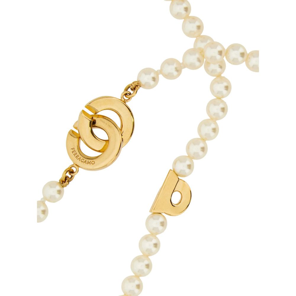 Salvatore Ferragamo Ferragamo GOLD Necklaces Size ONE SIZE - 4 Thumbnail