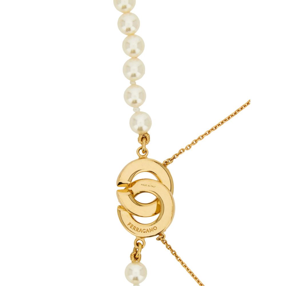 Salvatore Ferragamo Ferragamo GOLD Necklaces Size ONE SIZE - 2 Thumbnail