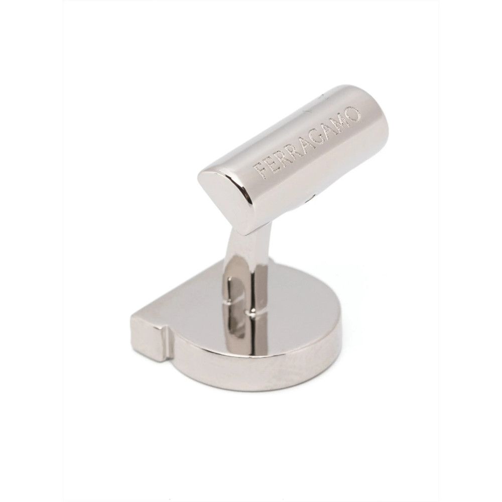Salvatore Ferragamo Ferragamo SILVER Cufflinks Size ONE SIZE - 2 Thumbnail