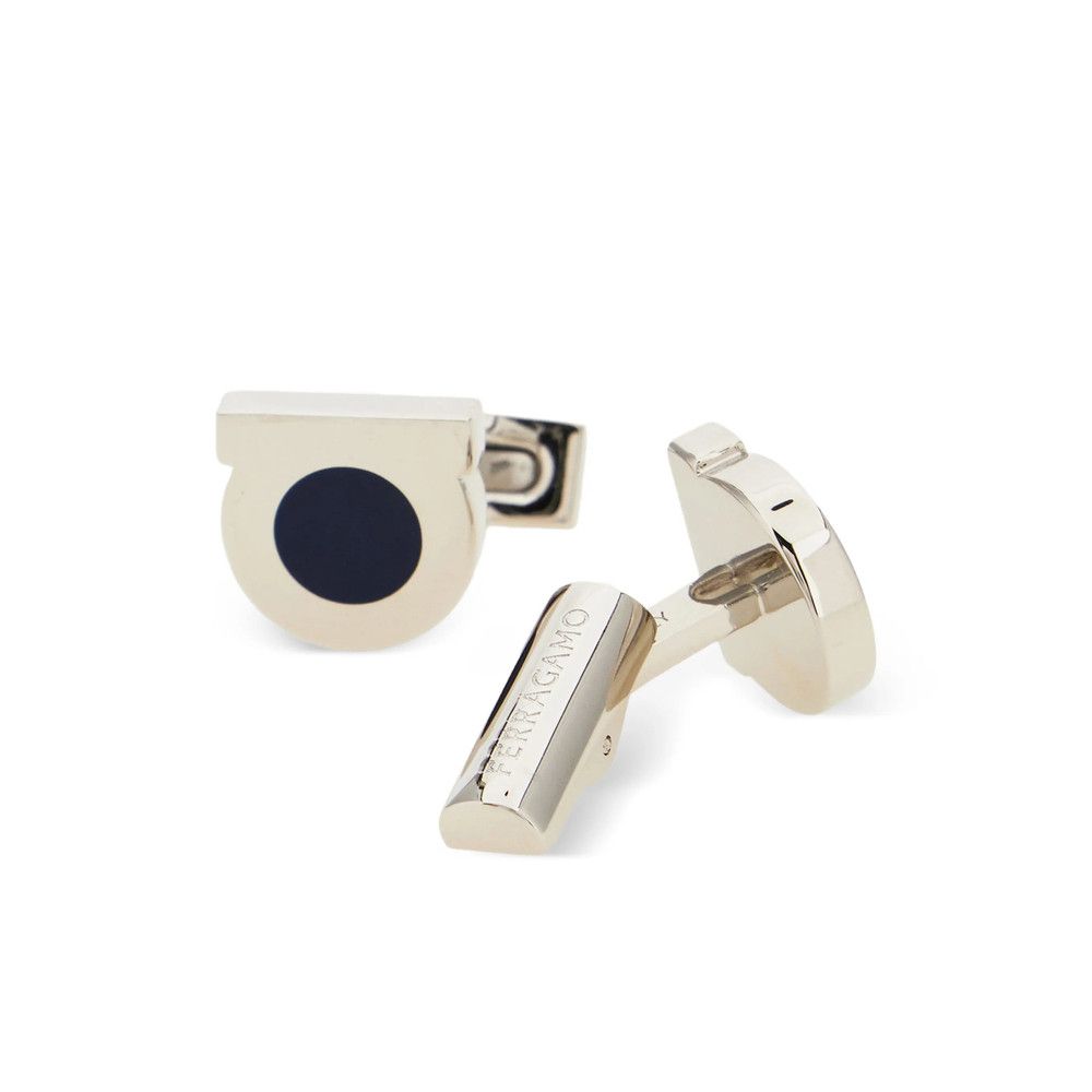Salvatore Ferragamo Ferragamo SILVER Cufflinks Size ONE SIZE - 2 Thumbnail