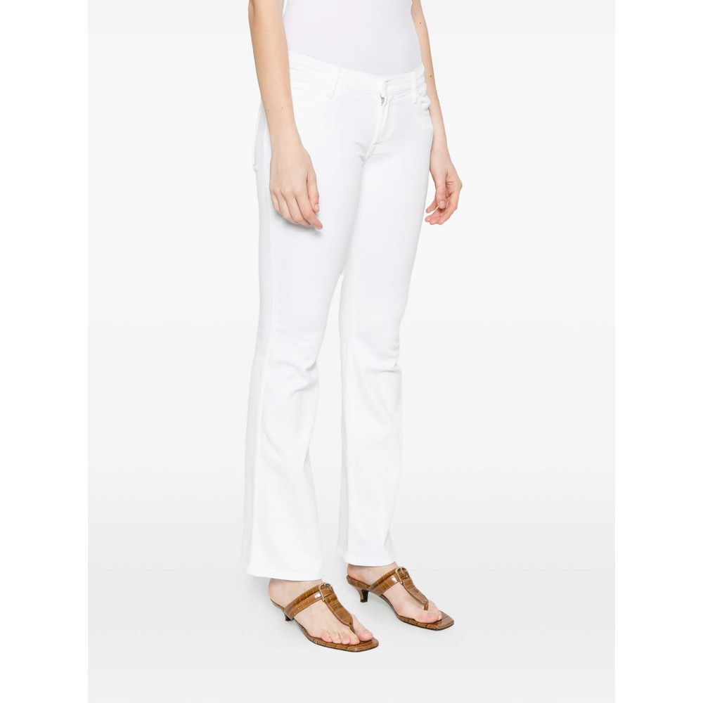 7 For All Mankind 7 For All Mankind WHITE Denim - Bootcut Jeans Size 24" / US 00 / IT 34 - 3 Thumbnail