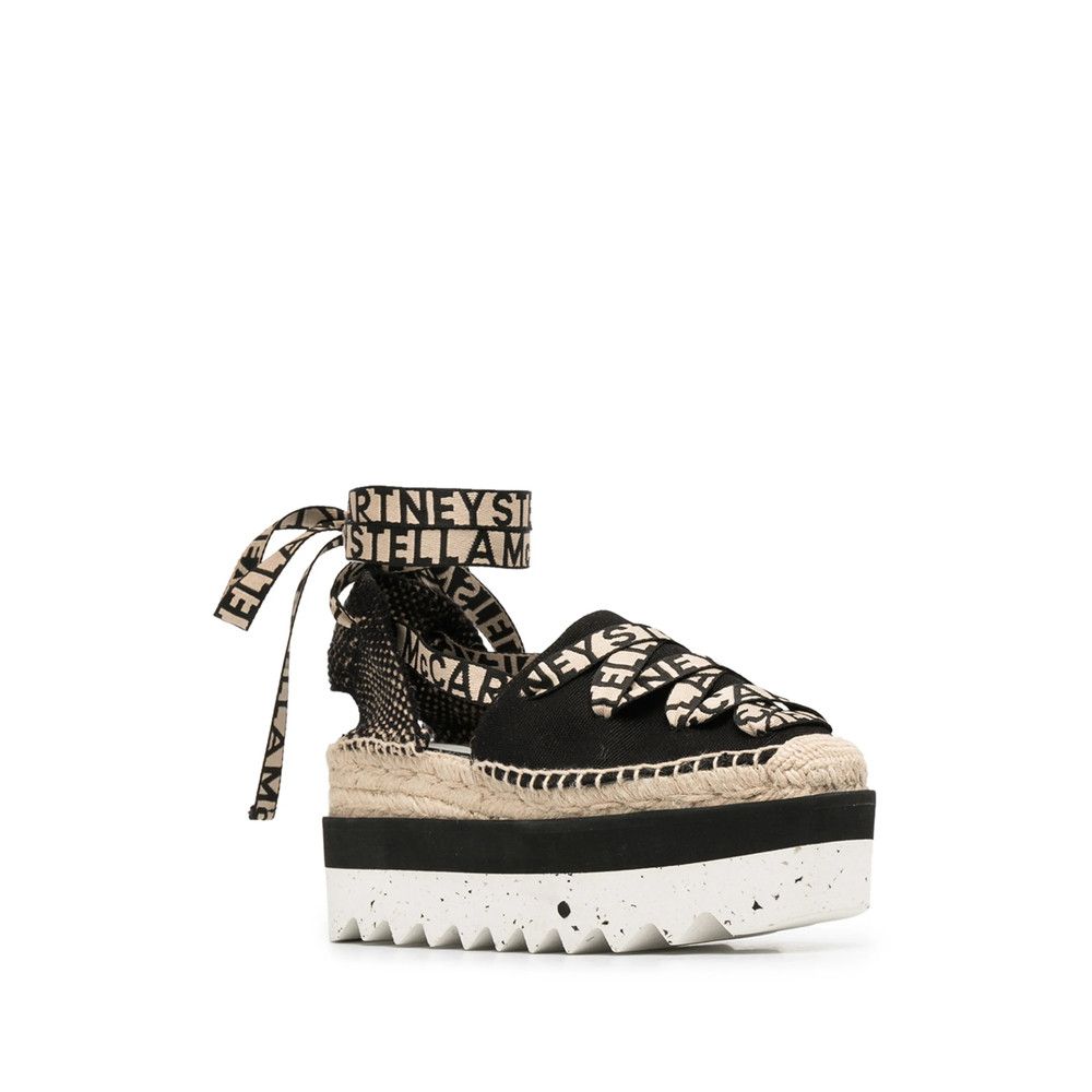 Stella McCartney Stella Mccartney BLACK Espadrilles Size US 7 / IT 37 - 2 Thumbnail