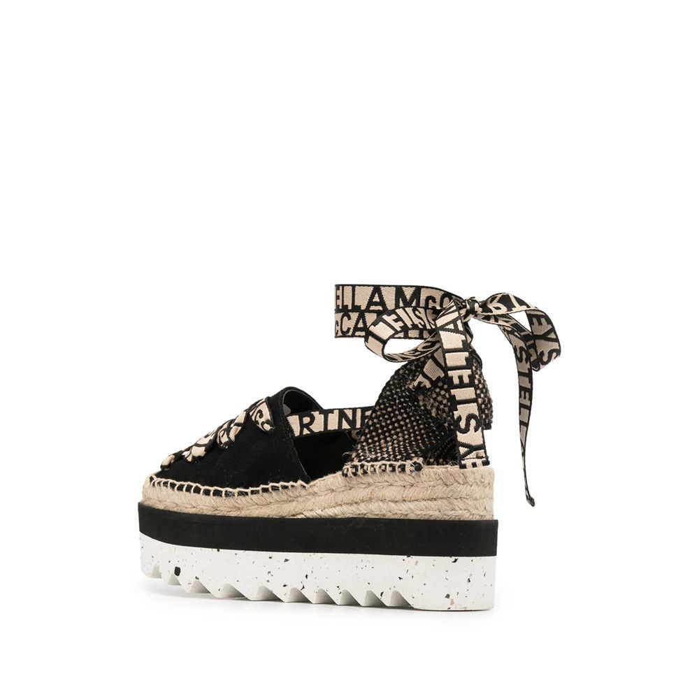Stella McCartney Stella Mccartney BLACK Espadrilles Size US 8 / IT 38 - 3 Thumbnail