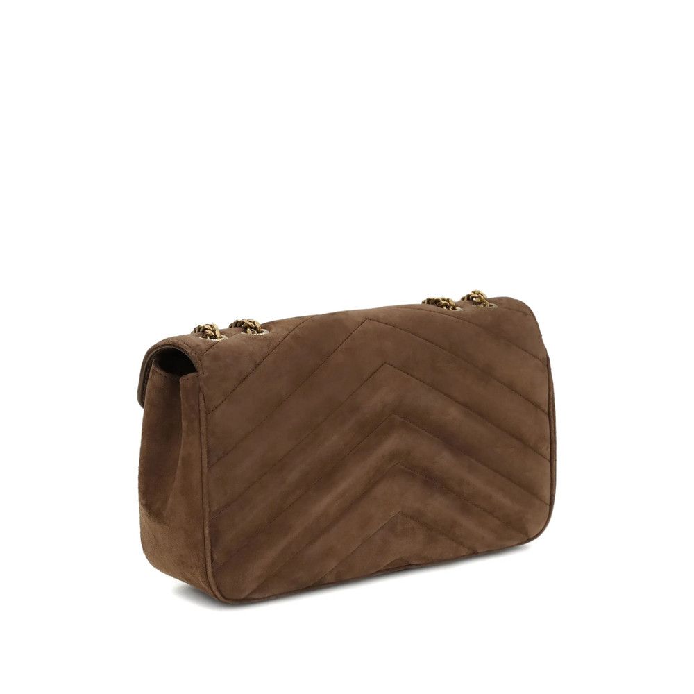 Saint Laurent Paris Saint Laurent BROWN Shoulder Bags Size ONE SIZE - 4 Thumbnail