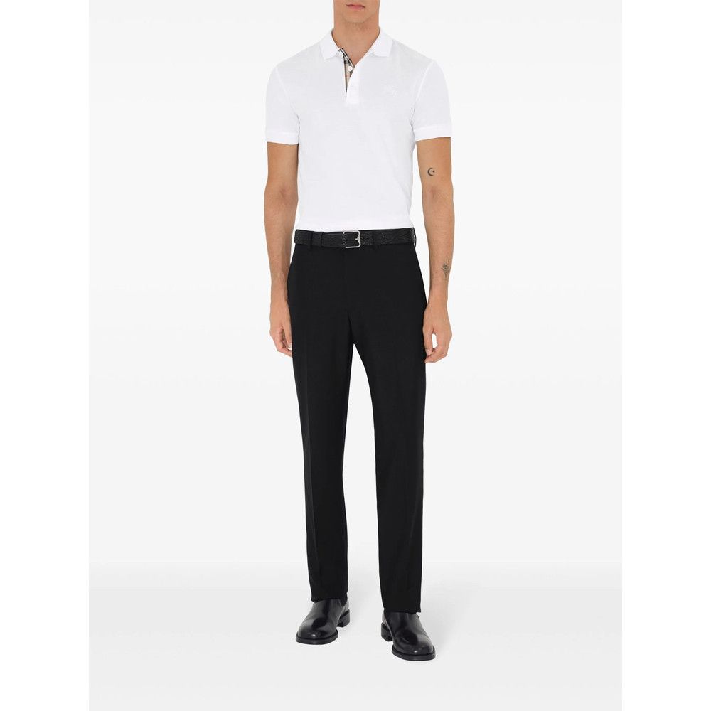 Burberry Burberry WHITE Polo Shirts Size US M / EU 48-50 / 2 - 2 Thumbnail