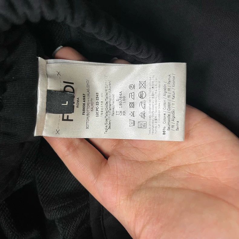 Fendi Fendi Black Colorblock Casual Shorts Size US 26 / EU 42 - 5 Thumbnail