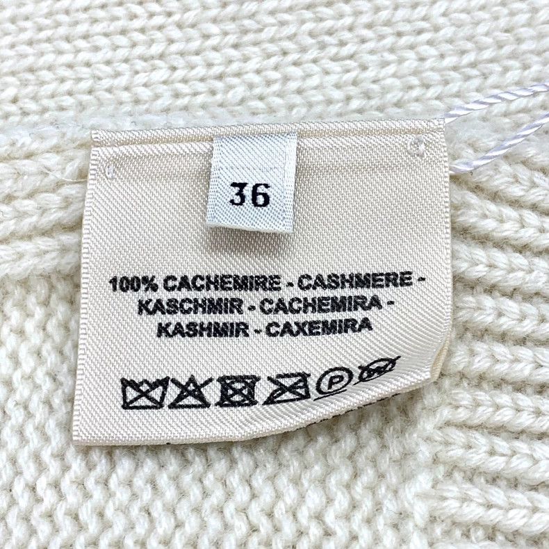 Hermes Hermes Oatmeal Horsebit Cashmere Sweater Size US S / EU 44-46 / 1 - 6 Thumbnail