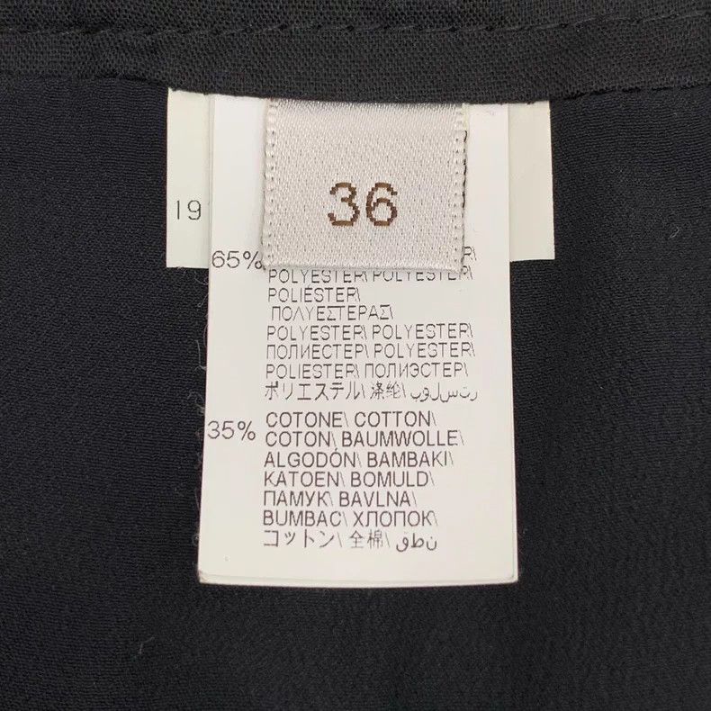 Brunello Cucinelli Brunello Cucinelli Black Belted Pleated Skirt Size US 36 / EU 52 - 6 Thumbnail