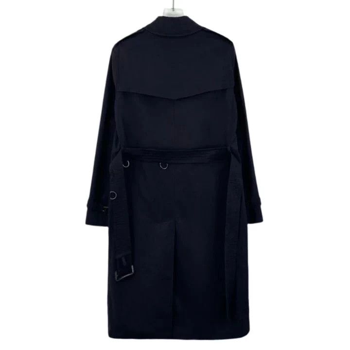 Burberry Burberry Black Cotton Trench Coat XS Size US XS / EU 42 / 0 - 2 Thumbnail