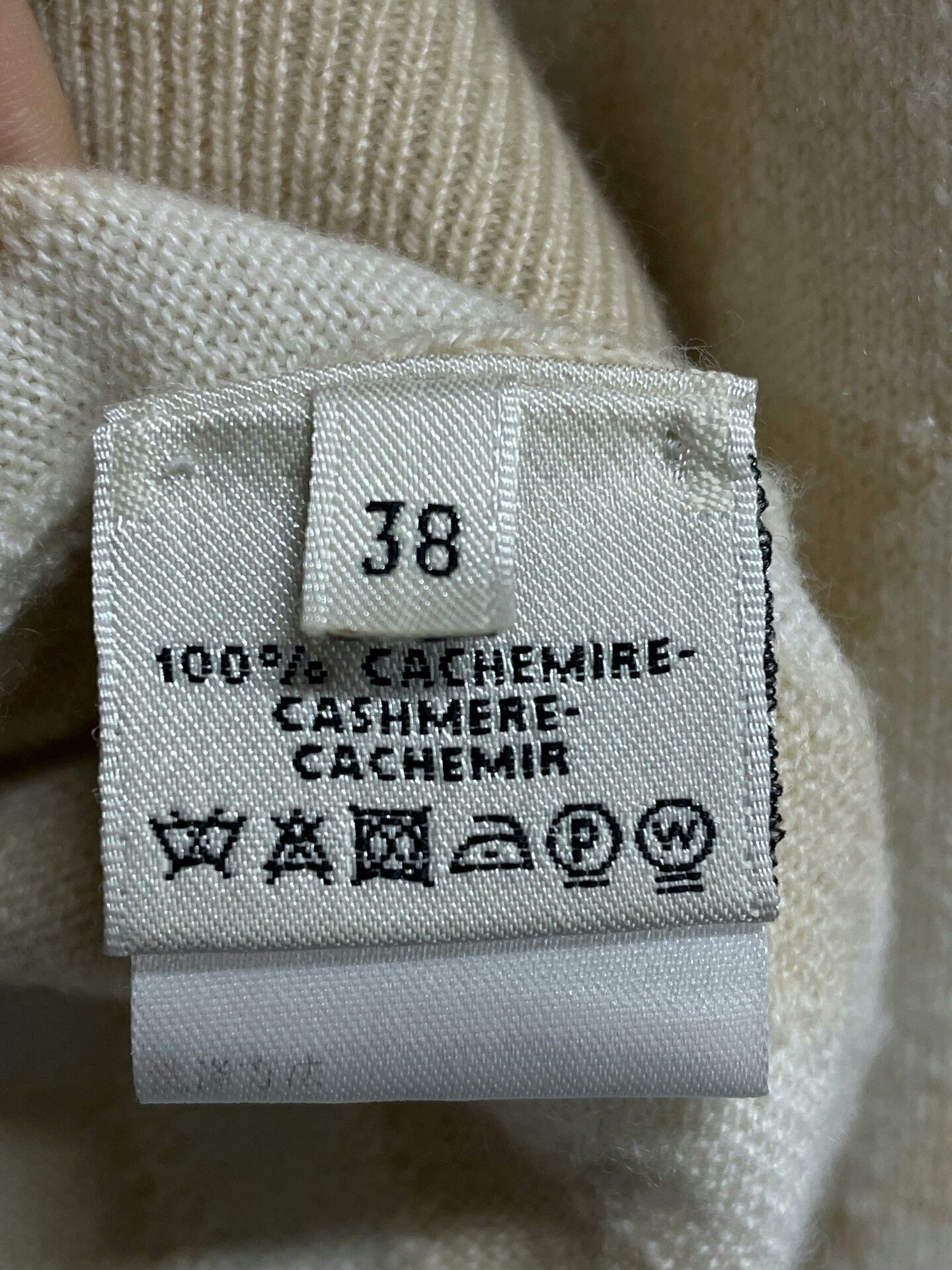 Hermes Hermès Beige Knit Sweater Size US XS / EU 42 / 0 - 5 Thumbnail