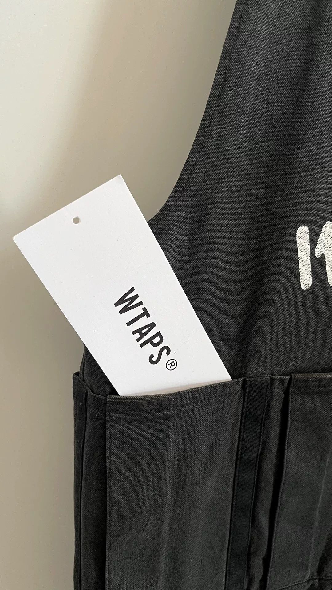 Wtaps wtaps Black Sleeveless Vest S Size US S / EU 44-46 / 1 - 7 Thumbnail