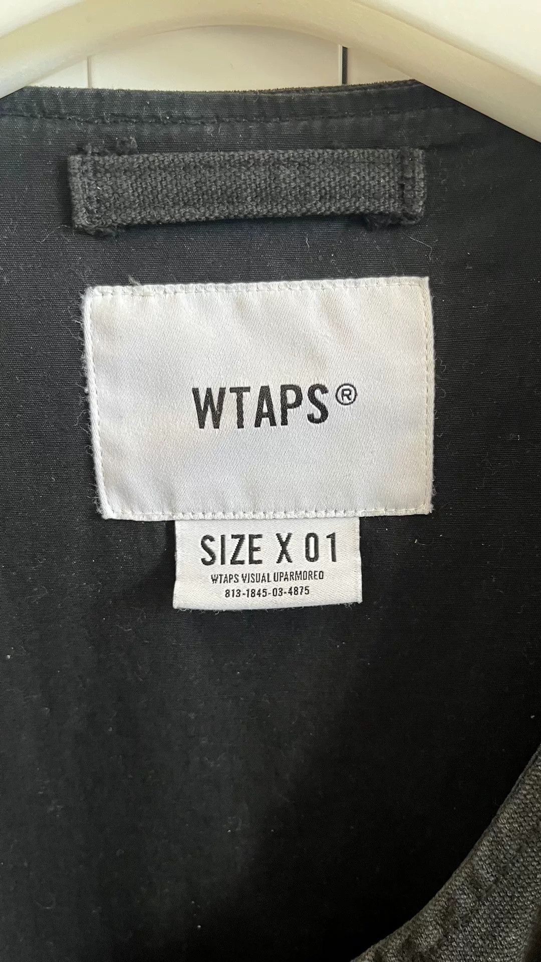 Wtaps wtaps Black Sleeveless Vest S Size US S / EU 44-46 / 1 - 3 Thumbnail