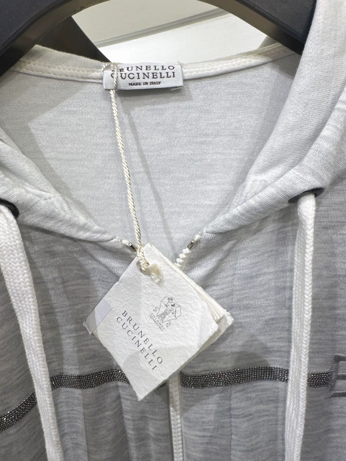 Brunello Cucinelli Brunello Cucinelli Hooded Sweatshirt XS Size US XS / EU 42 / 0 - 2 Thumbnail