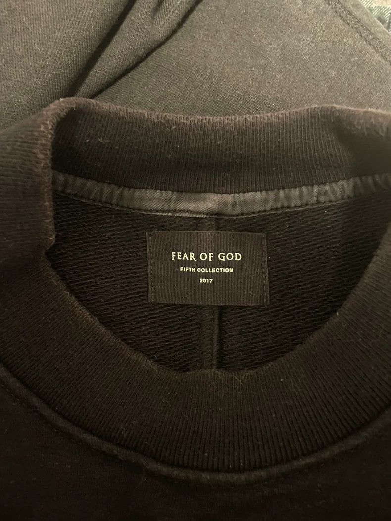 Fear of God Fear of God 5th Sweatshirt Back Logo Size US M / EU 48-50 / 2 - 3 Thumbnail