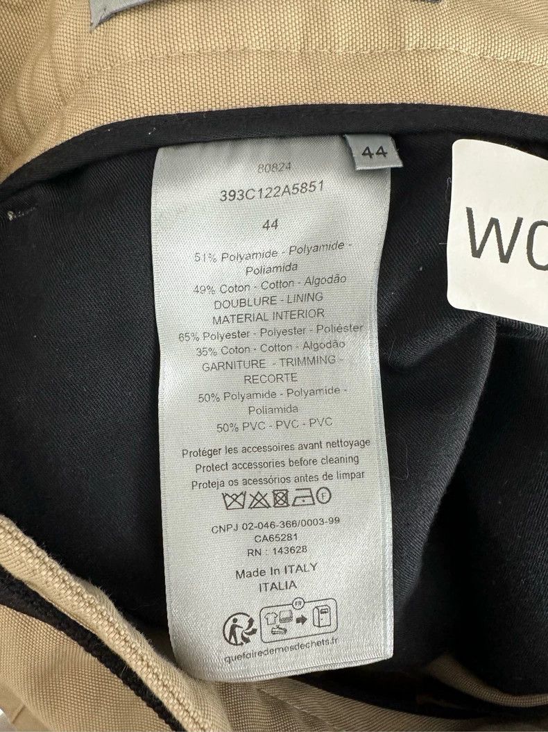 Dior Dior Belted Cargo Shorts Khaki 44 Size US 44 / EU 60 - 4 Thumbnail