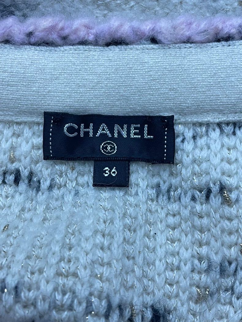 Chanel Chanel 21 Castle Series Knit Skirt Size US 36 / EU 52 - 4 Thumbnail
