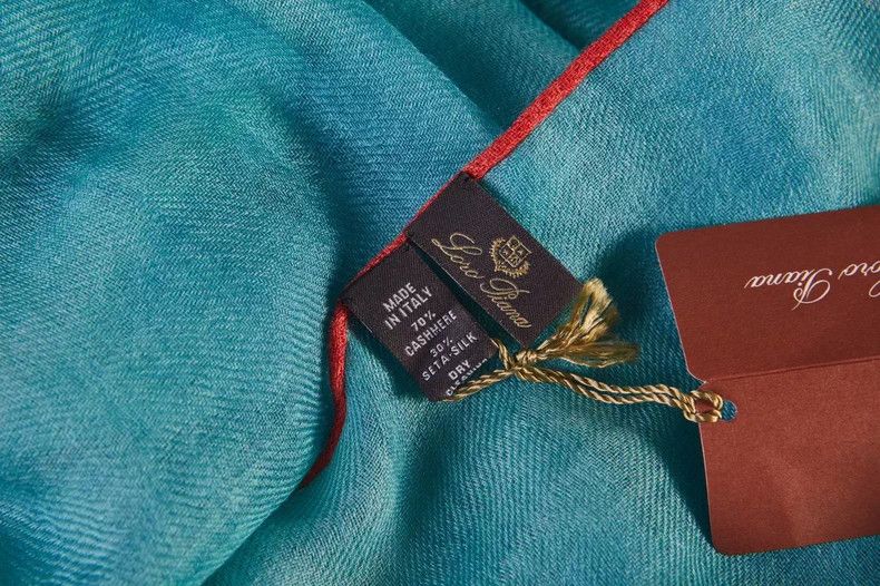 Loro Piana Loro Piana W43 Cashmere Silk Scarf Size ONE SIZE - 3 Thumbnail