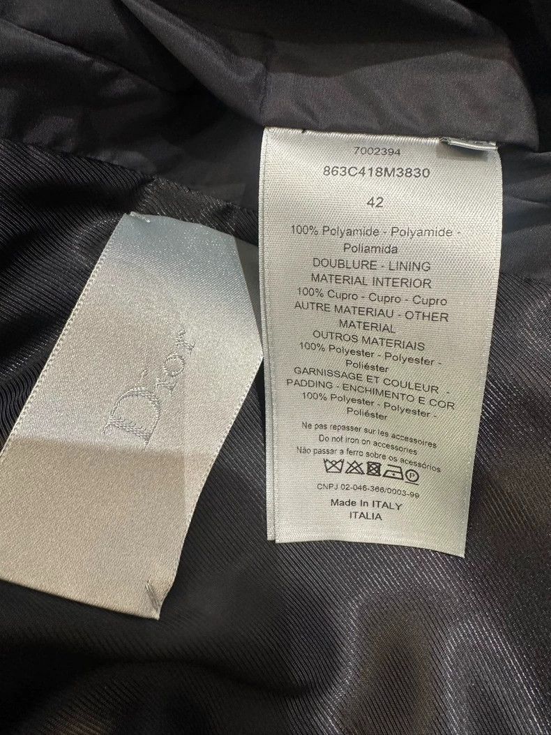 Dior Dior FW23 Bee Black Jacket 42 Size US S / EU 44-46 / 1 - 7 Thumbnail