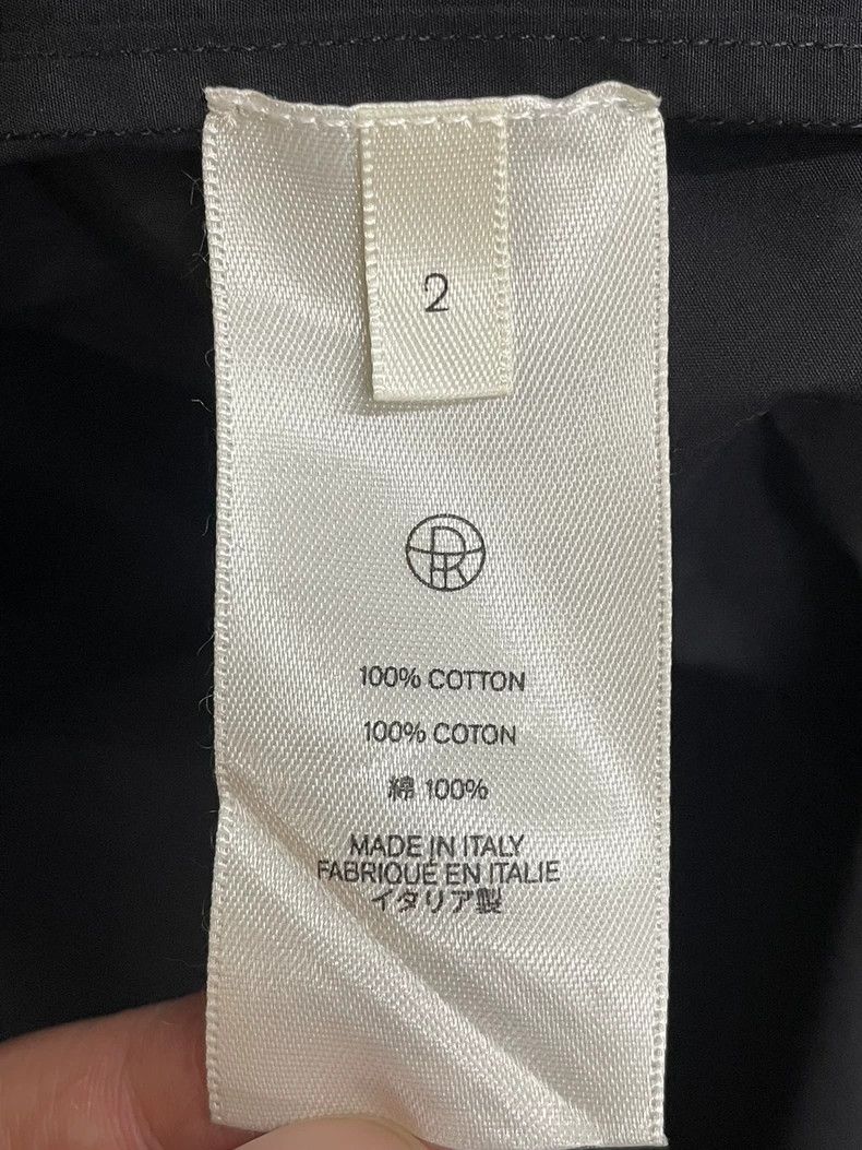 The Row The Row Black Collared Shirt Size US S / EU 44-46 / 1 - 4 Thumbnail