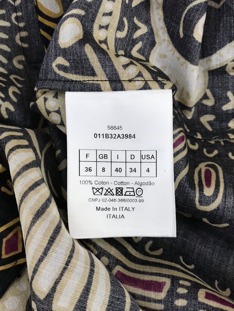 Dior Dior Monkey Print Loose Shirt Size US S / EU 44-46 / 1 - 6 Thumbnail