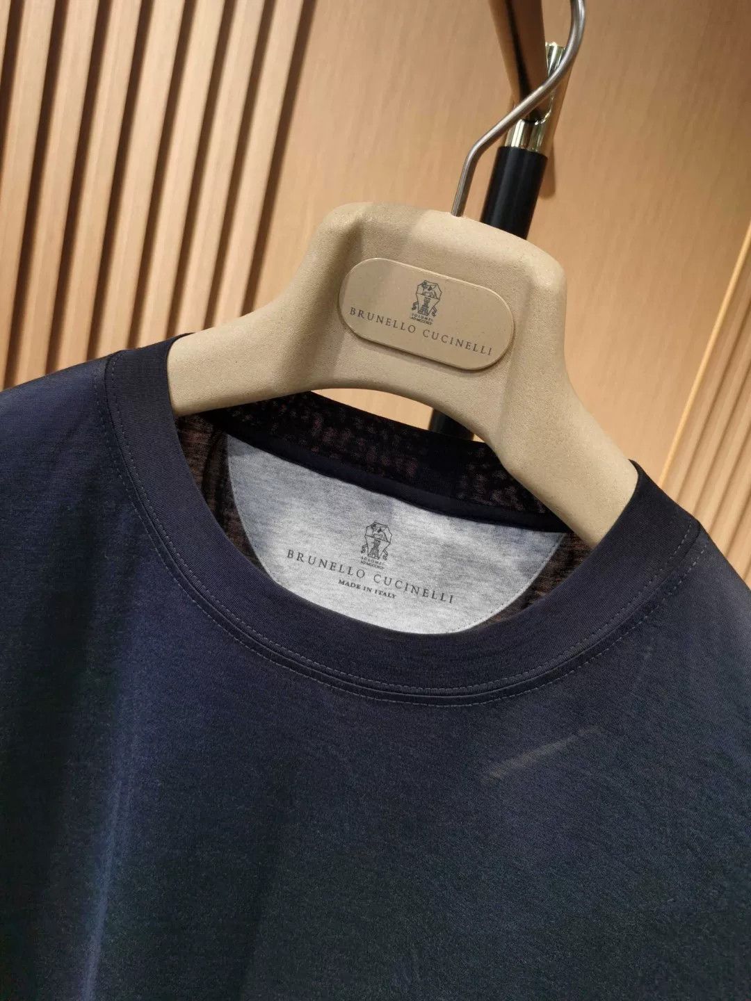 Brunello Cucinelli Brunello Cucinelli Silk Cotton Short Sleeve T-Shirt Size US S / EU 44-46 / 1 - 4 Thumbnail