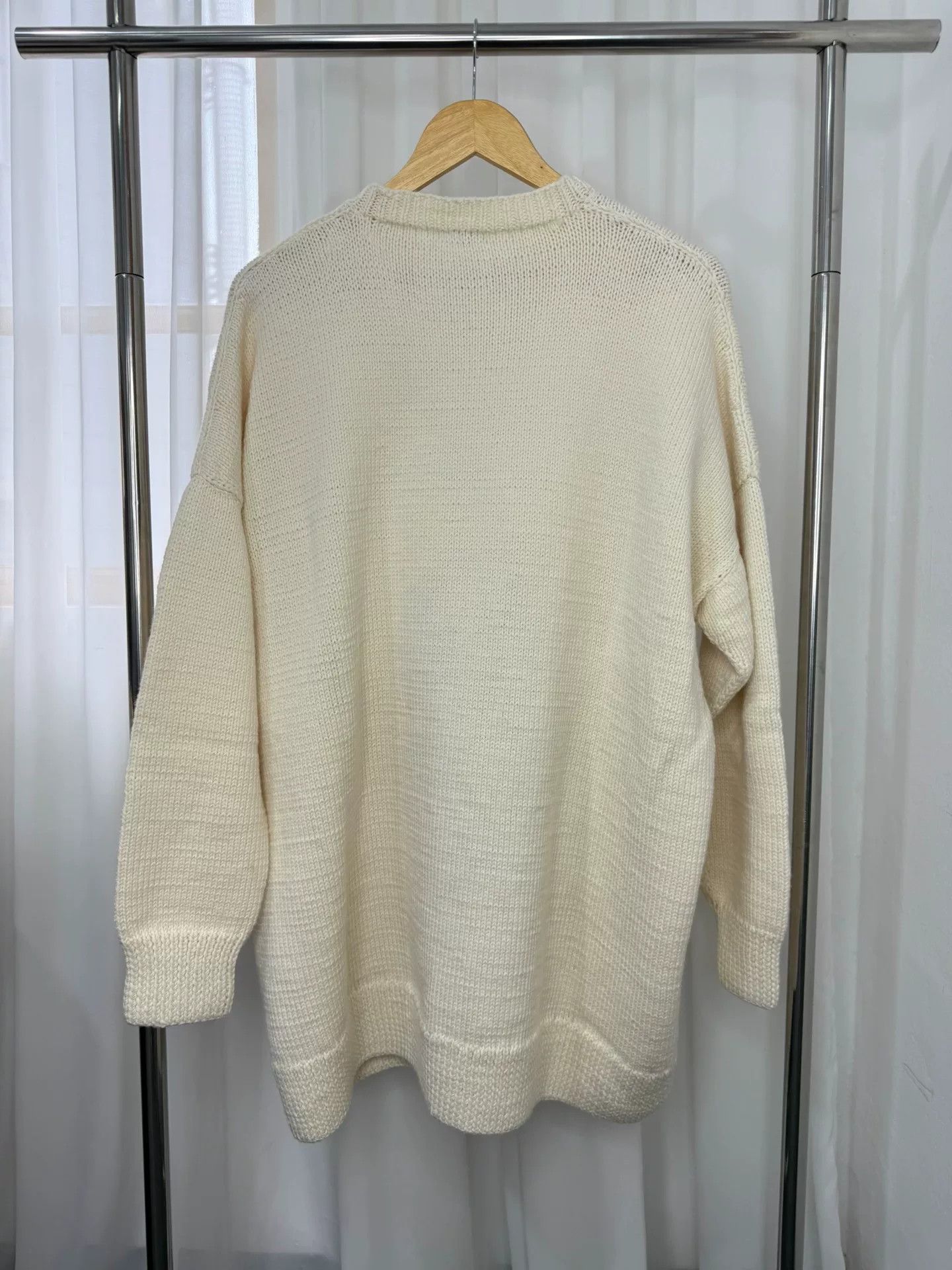 Loewe LOEWE Dog Pattern Wool Sweater Size US XS / EU 42 / 0 - 4 Thumbnail