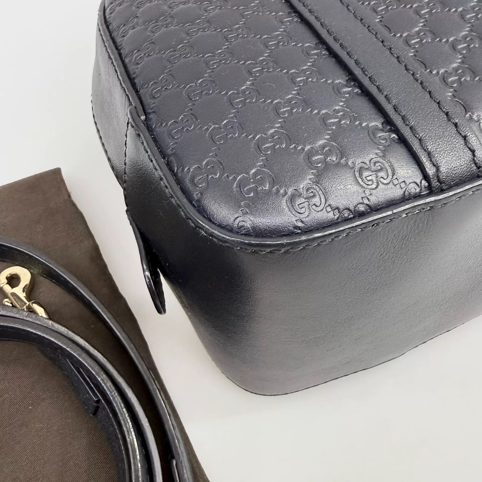 Gucci Gucci GG Embossed Leather Boston Bag Size ONE SIZE - 5 Thumbnail