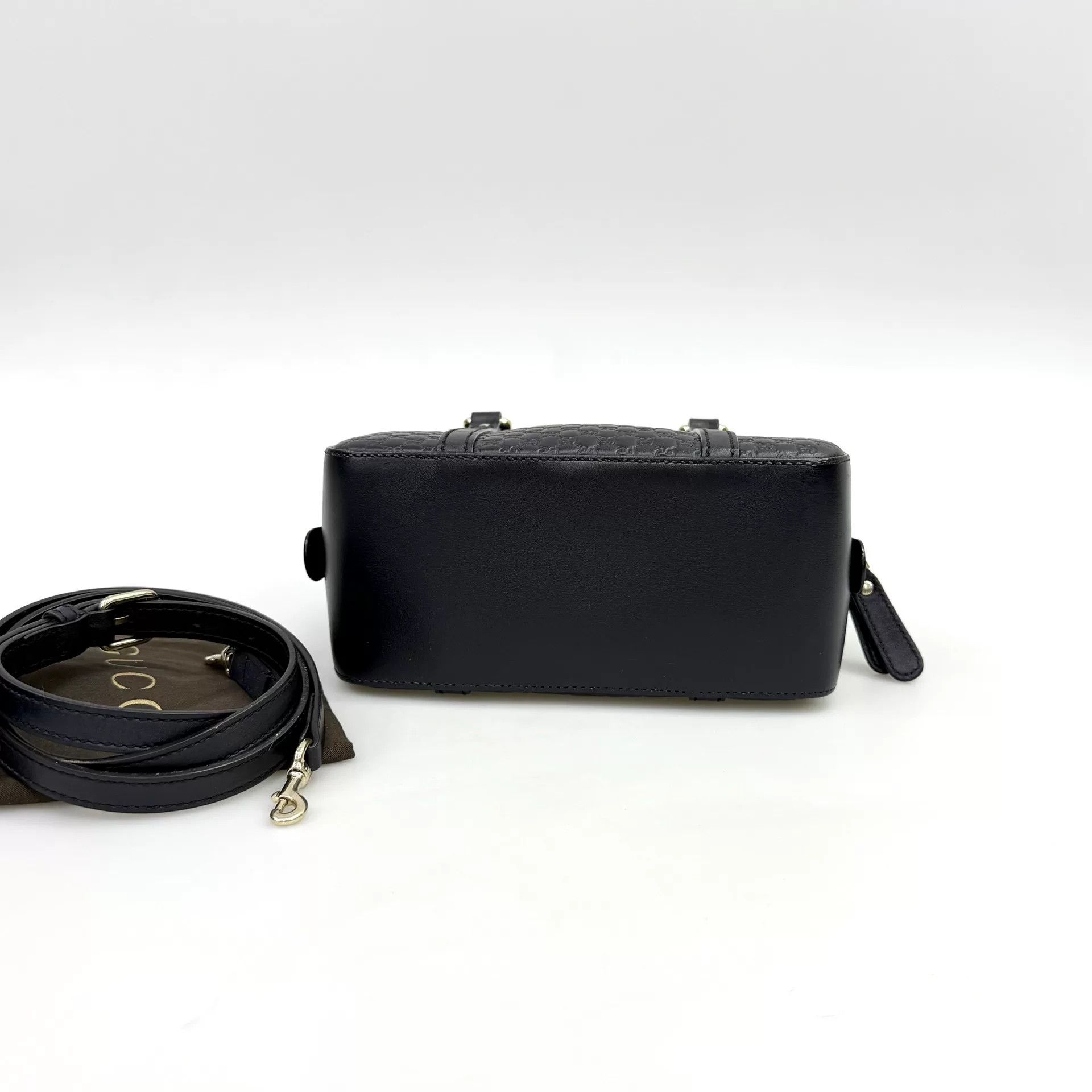 Gucci Gucci GG Embossed Leather Boston Bag Size ONE SIZE - 3 Thumbnail