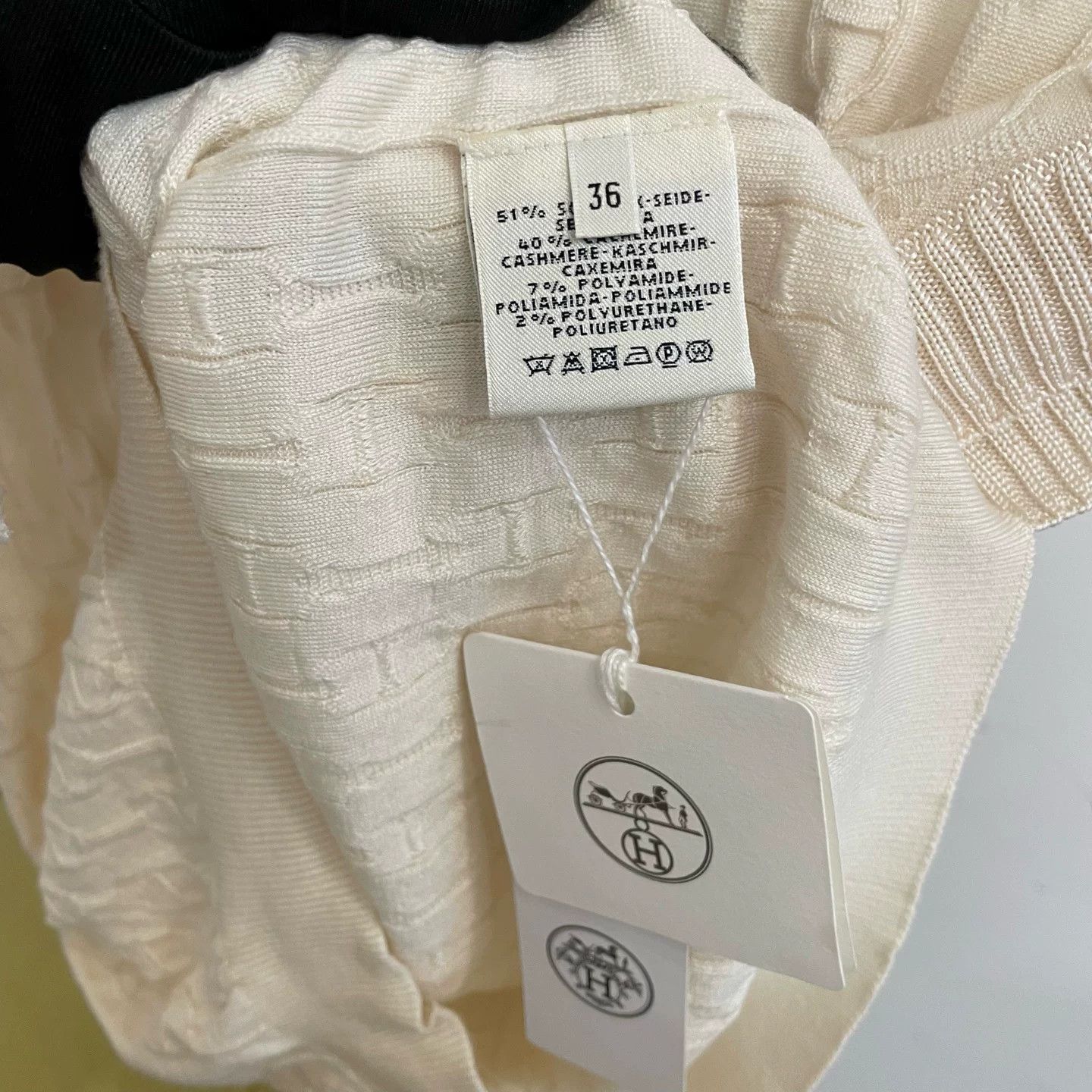 Hermes Hermes 23SS Silk Cashmere Knit Vest Size US S / EU 44-46 / 1 - 5 Thumbnail