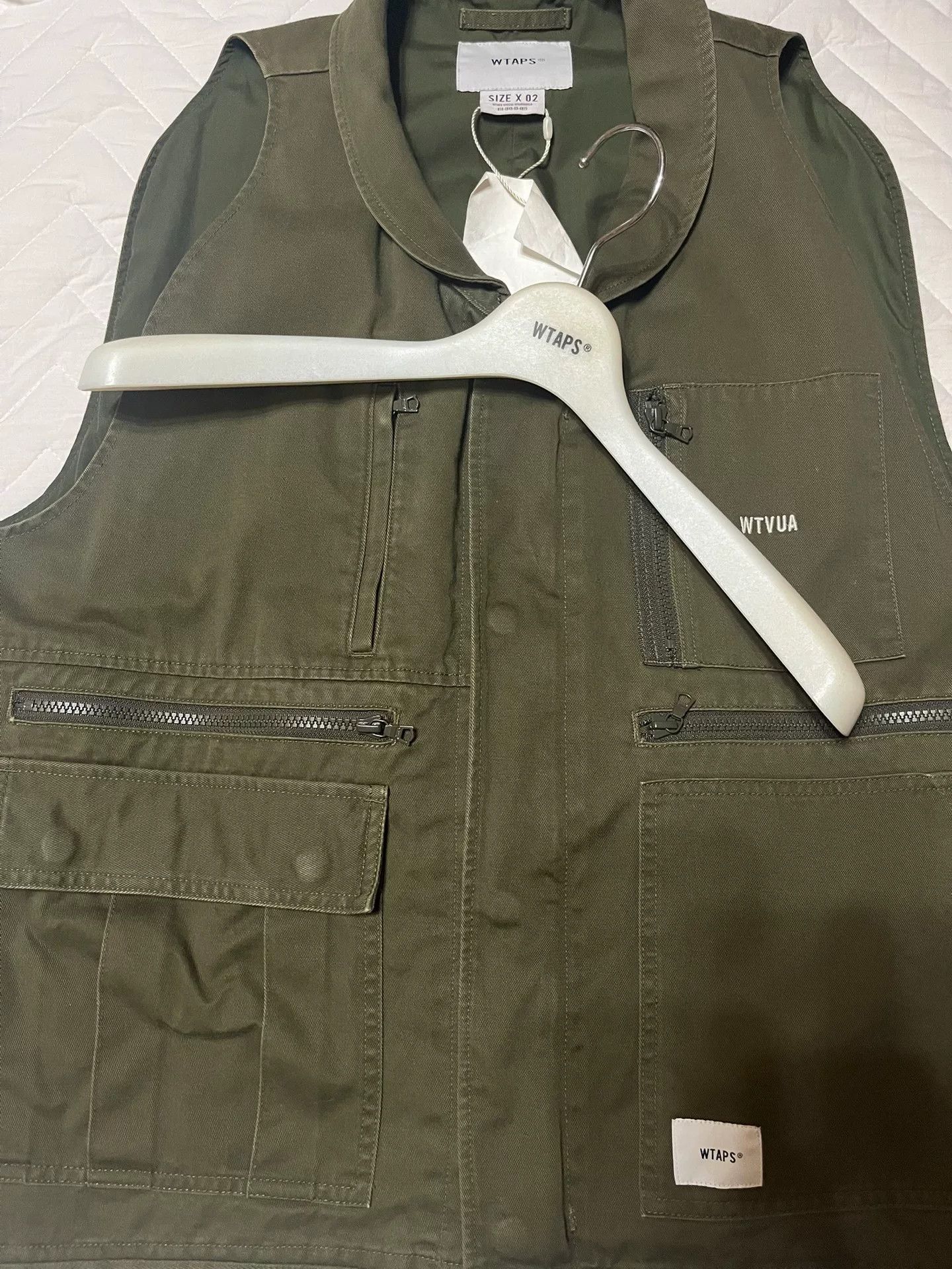 Wtaps WTAPS 18SS Cotton Chino Vest Size US XXL / EU 58 / 5 - 8 Thumbnail