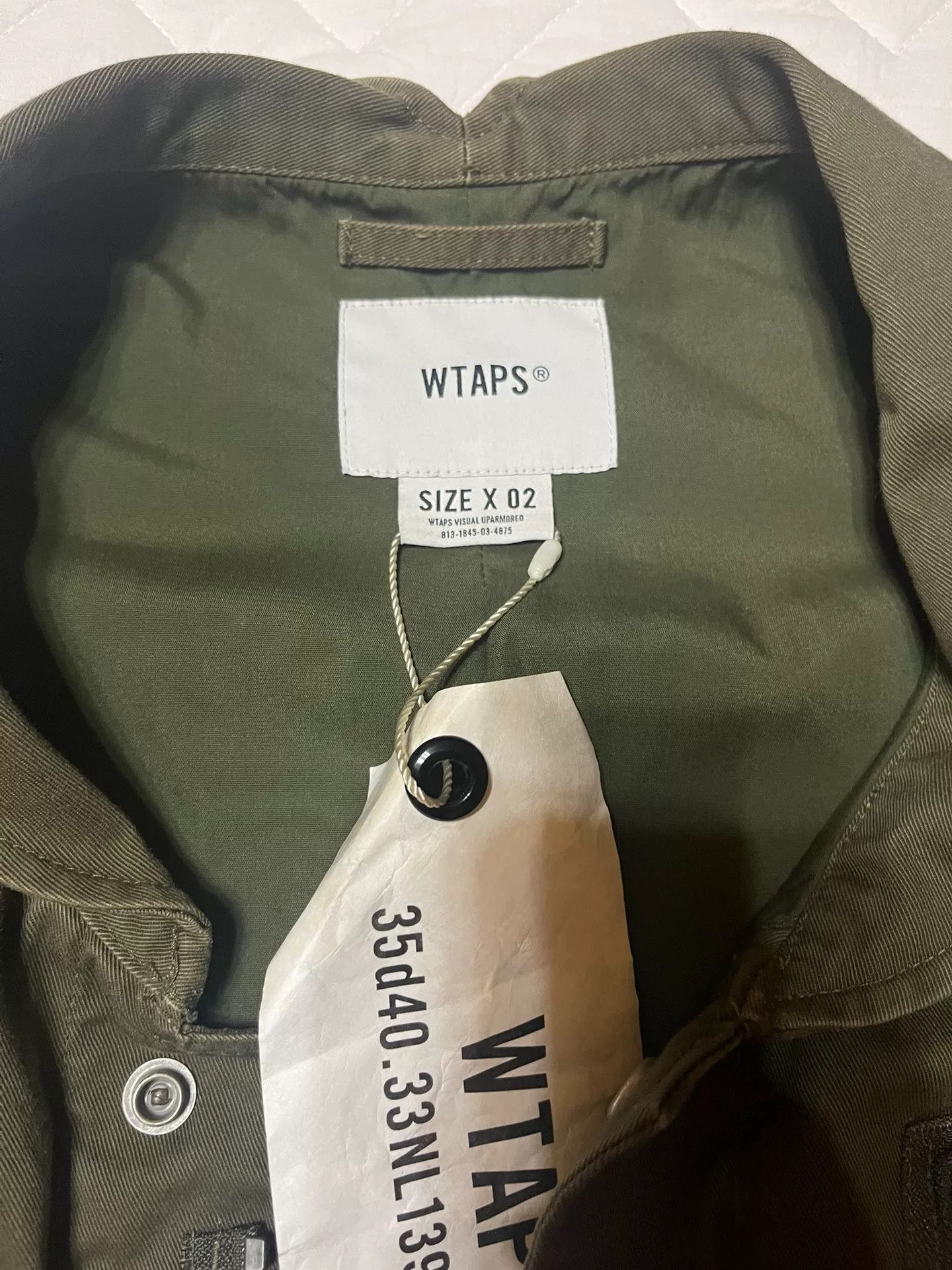 Wtaps WTAPS 18SS Cotton Chino Vest Size US XXL / EU 58 / 5 - 2 Thumbnail