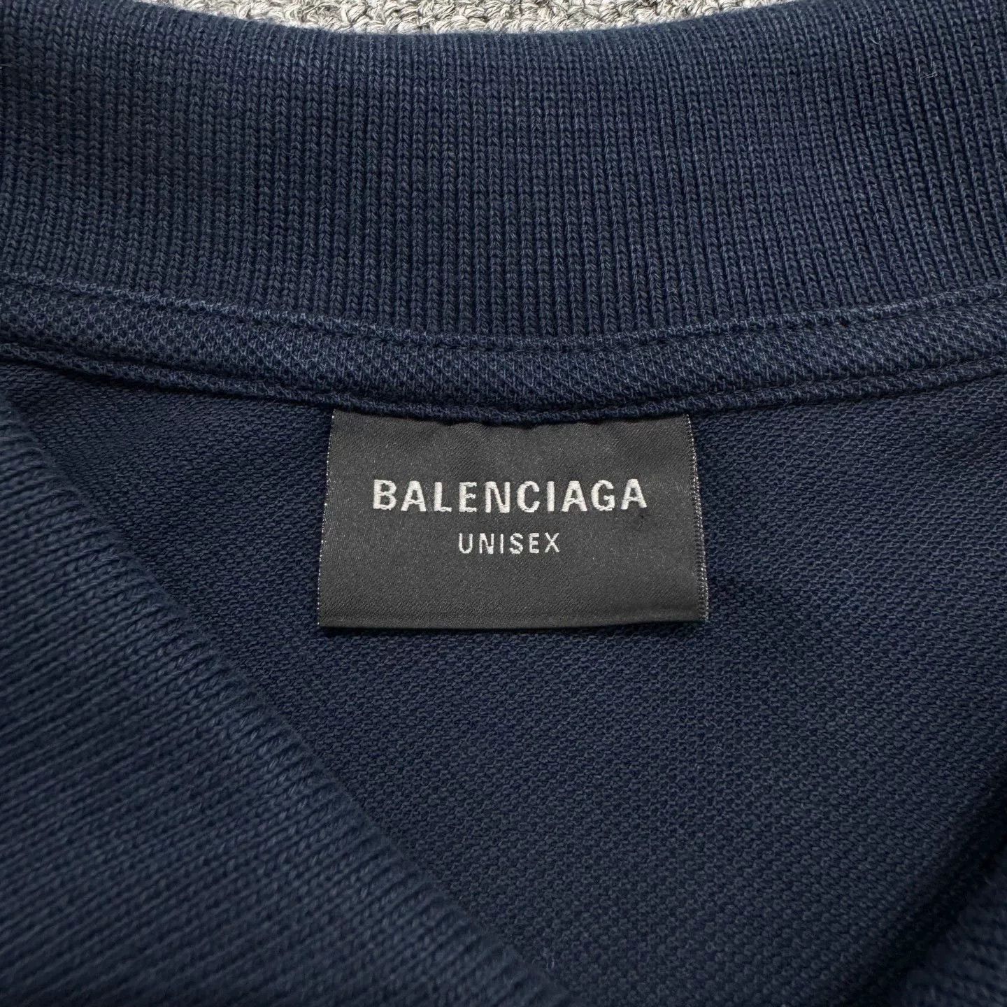 Balenciaga Balenciaga Embroidered Logo Polo Shirt Size US XXL / EU 58 / 5 - 2 Thumbnail