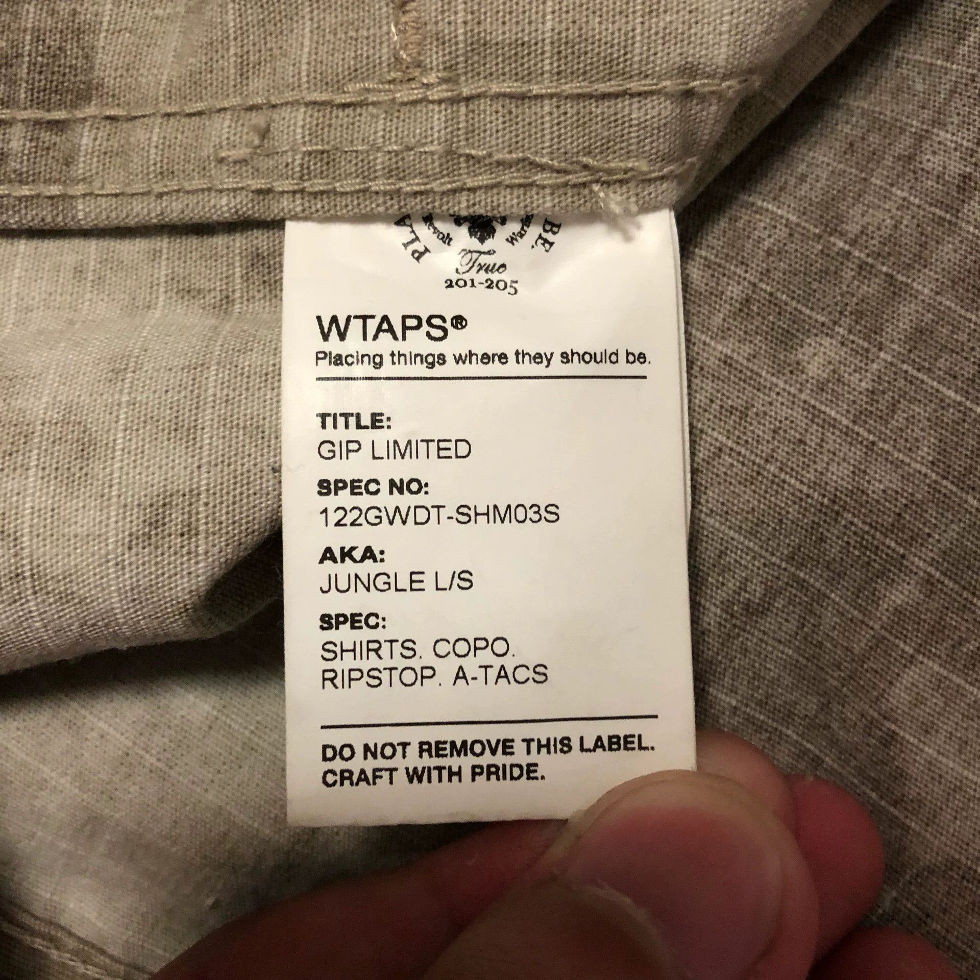 Wtaps Wtaps 12AW JUNGLE GIP Camo Jacket Size US M / EU 48-50 / 2 - 8 Thumbnail