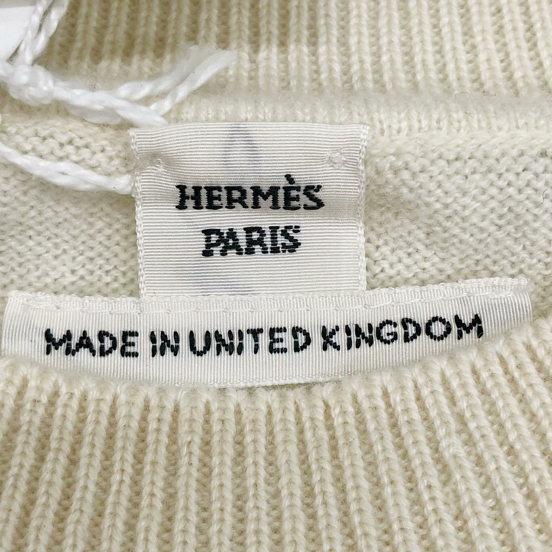 Hermes Hermes 100% Cashmere Knit Short Sleeve T-shirt Size US S / EU 44-46 / 1 - 3 Thumbnail