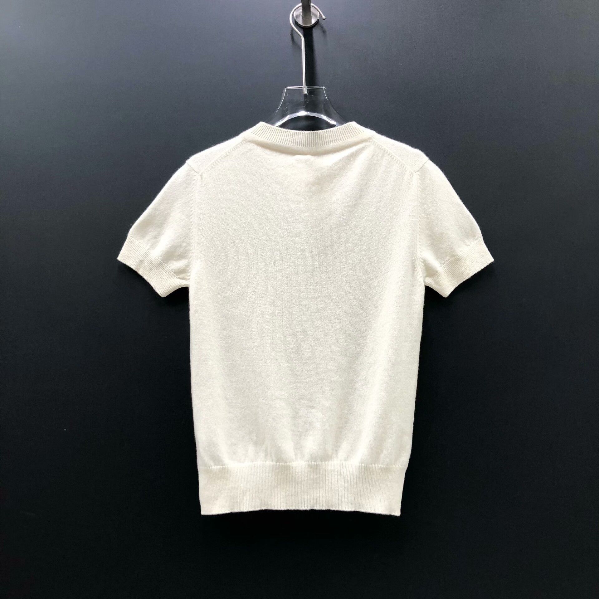 Hermes Hermes 100% Cashmere Knit Short Sleeve T-shirt Size US S / EU 44-46 / 1 - 2 Thumbnail