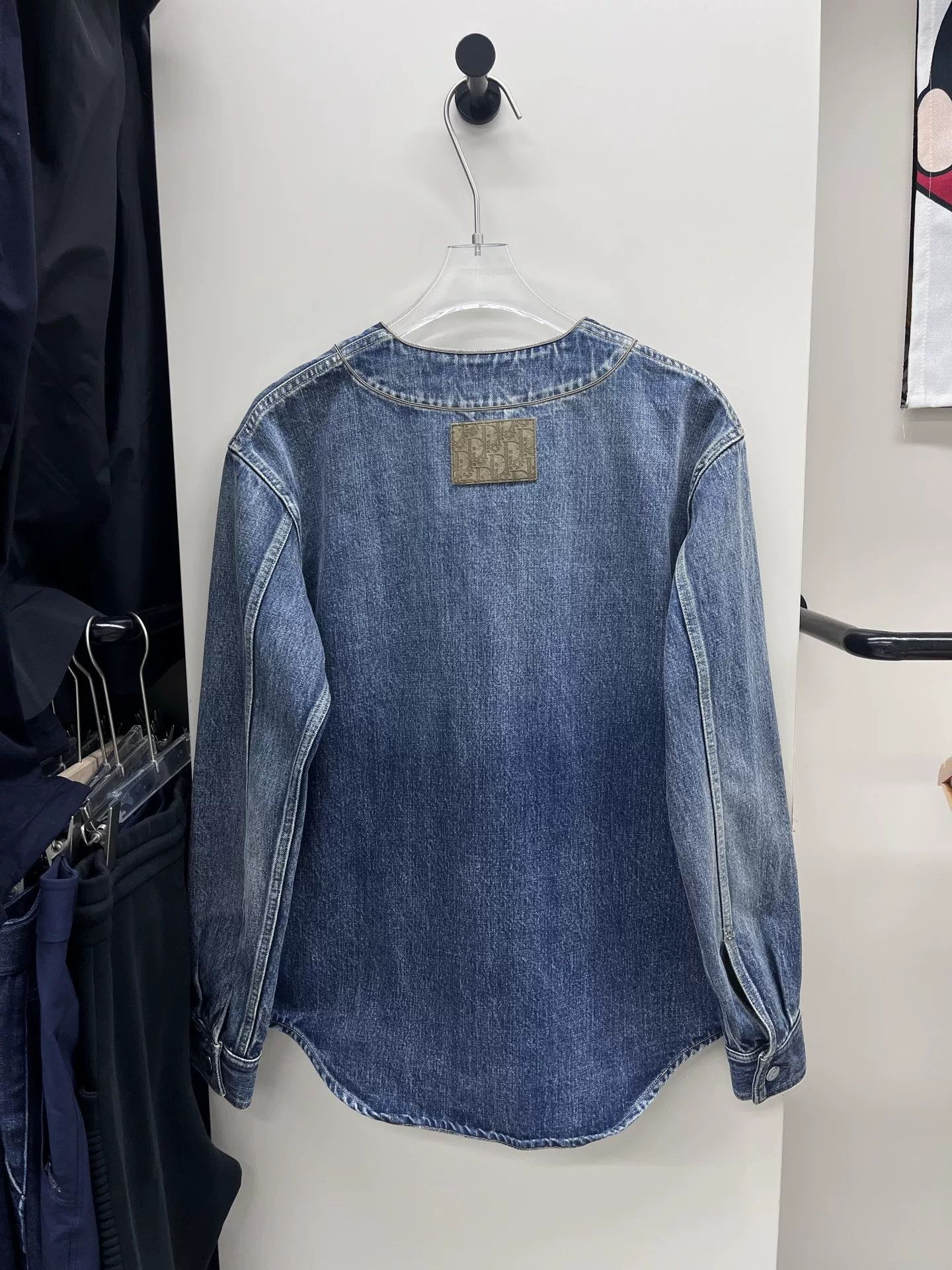 Dior Dior x Denim Tears Embroidered Denim Jacket Size US XL / EU 56 / 4 - 2 Thumbnail