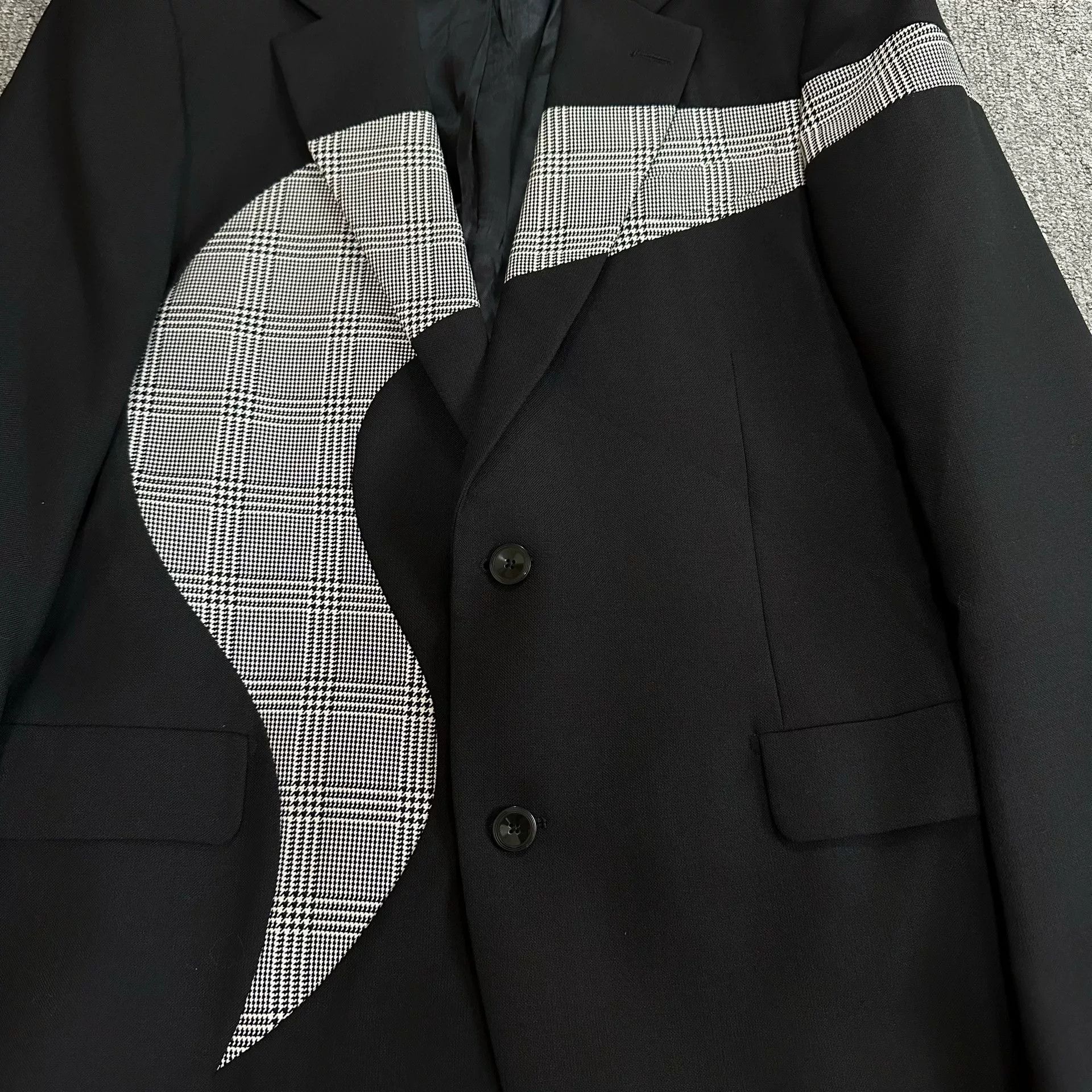 Alexander McQueen Alexander McQueen 15ss Check Blazer Size US L / EU 52-54 / 3 - 2 Thumbnail