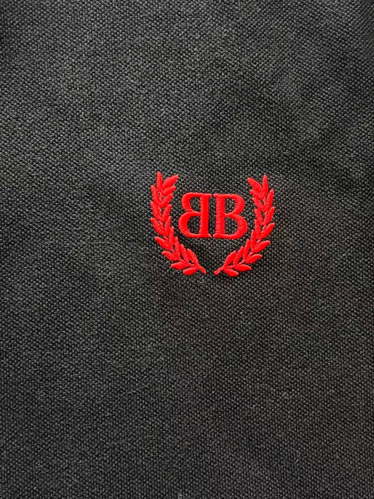 Balenciaga Balenciaga Laurel Solid Polo Shirt Size US M / EU 48-50 / 2 - 3 Thumbnail